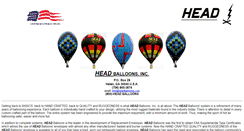 Desktop Screenshot of headballoons.com
